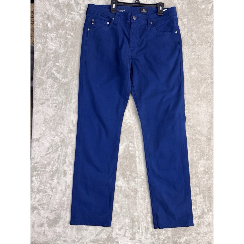 AG Adriano Goldschmied The Graduate Tailored Leg Pants 32x32 Blue‎ Men's NWOT